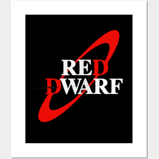 Red Dwarf Distressed Sci Fi Posters and Art